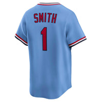 St. Louis Cardinals Ozzie Smith Blue Throwback Cooperstown Collection Limited Jersey