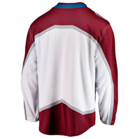 Colorado Avalanche White Away Breakaway Jersey