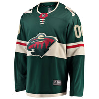 Minnesota Wild Green Home Breakaway Custom Jersey
