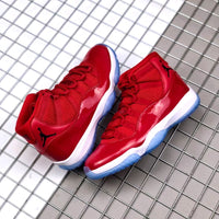 Sneakers, Red Colorway, Lace Up Design, Casual Gift for Sneaker Fans