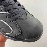 High Top Sneakers, Black Colorway, Leather Footwear, Lace Up Design, Casual Gift for Sneaker Fans