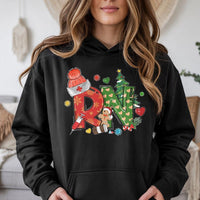 Registered Nurse Holiday Hoodie, Christmas RN Nurse Hoodie, Medical Worker Sweatshirt, Nursing Student Pullover Hoodie, Nurse Xmas Present