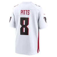 Atlanta Falcons Kyle Pitts White Game Player Jersey