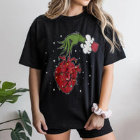 Christmas Heart Shirt, Festive Anatomical Heart T-Shirt, Nurse Xmas Graphic Tee, Medical Professional Holiday T-Shirt, Nursing Student Present
