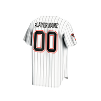 Texas Tech Red Raiders NIL Pick-A-Player Baseball Lightweight Jersey - White