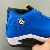 Low Top Sneakers, Blue Black Yellow Colorway, Lace Up Design, Casual Gift for Sneaker Fans