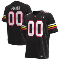 Maryland Terrapins Alternate NIL Pick-A-Player Replica Football Jersey - Black