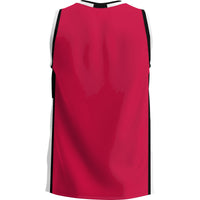 South Dakota Coyotes Lightweight Basketball Jersey - Red