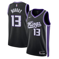 Sacramento Kings Icon Edition Swingman Jersey - Black - Keegan Murray