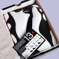 Sneakers, White Black Colorway, Lace Up Design, Casual Gift for Sneaker Fans