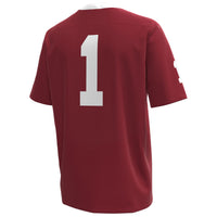 #1 Garnet South Carolina Gamecocks Throwback Replica Jersey