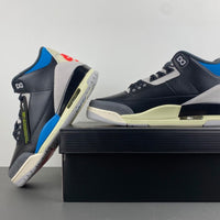 Low Top Sneakers, Blue Black Red Gray Colorway, Lace Up Design, Casual Gift for Sneaker Fans