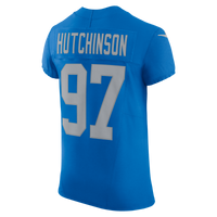 Detroit Lions Aidan Hutchinson Blue Alternate Elite Jersey
