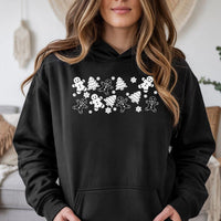 Adorable Christmas Cookie Sweatshirt, Gingerbread Man Hoodie, Holiday Gingerbread Hoodie, Festive Winter Pattern Hoodie, Xmas Present for Women Men