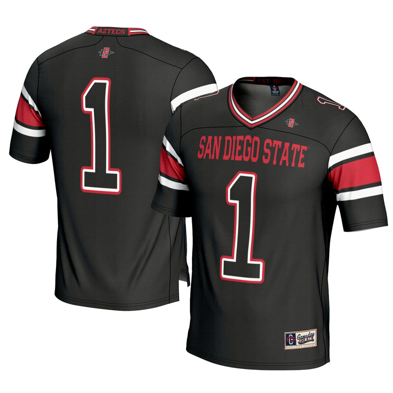 #1 San Diego State Aztecs Football Jersey - Cardinal