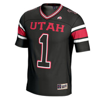 #1 Utah Utes Football Jersey - Black