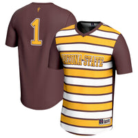 Lightweight Soccer Fashion Jersey Maroon #1 Arizona State Sun Devils