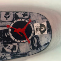 Low Top Sneakers, White Black Gray Sail Red Colorway, Lace Up Design, Casual Gift for Sneaker Fans