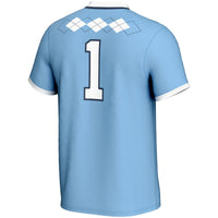 #1 North Carolina Tar Heels Lightweight Softball Jersey - Carolina Blue