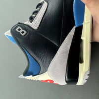 Low Top Sneakers, Blue Black Red Gray Colorway, Lace Up Design, Casual Gift for Sneaker Fans