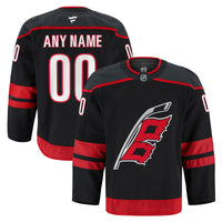 Carolina Hurricanes Black Home Authentic Pro Custom Jersey