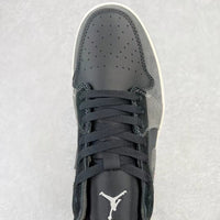 Low Top Sneakers, Black Gray Colorway, Lace Up Design, Casual Gift for Sneaker Fans