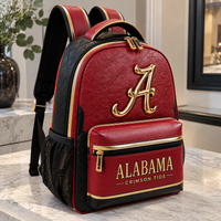 ALA Script Crimson - Collegiate Emblem Backpack