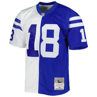 Indianapolis Colts Peyton Manning Royal/White 1998 Split Legacy Replica Jersey