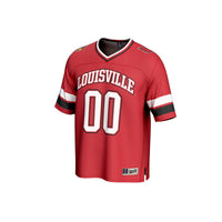 Louisville Cardinals NIL Pick-A-Player Football Fashion Jersey - Red