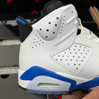 Retro Sneakers, Blue White Colorway, Lace Up Design, Casual Gift for Sneaker Fans