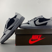 Low Top Sneakers, Black Gray Colorway, Reverse Hook Design, Lace Up Design, Casual Gift for Sneaker Fans