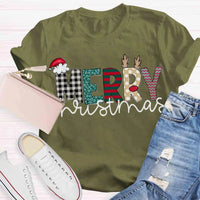 Festive Holiday Graphic Tee, Merry Christmas T-Shirt, Retro Xmas Party Shirt, Adorable Winter Season Tee, Christmas Holiday Present for Men Women