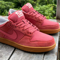 Low Top Sneakers, Coral Colorway, Lace Up Design, Casual Gift for Sneaker Fans
