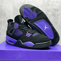 Mid Top Sneakers, Purple Colorway, Lace Up Design, Casual Gift for Sneaker Fans