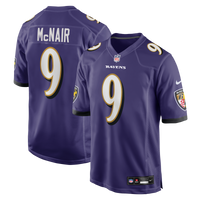 Baltimore Ravens Steve McNair Purple Game Retired Player Jersey