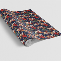 Festive Pembroke Dog Gift Wrap, Corgi Christmas Wrapping Paper, Holiday Evergreen Dog Present Paper, Winter Xmas Gift Wrapping Paper