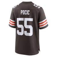 Cleveland Browns Ethan Pocic Brown Game Jersey