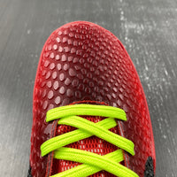 Low Top Sneakers, Red Colorway, Christmas Design, Lace Up Design, Casual Gift for Sneaker Fans