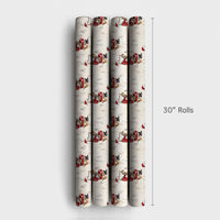 Watercolor Jazz Christmas Gift Wrap, Santa Playing Saxophone Wrapping Paper, Musical Stool Santa Wrapping Paper, Holiday Gift Wrapping Paper