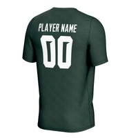 Michigan State Spartans NIL Pick-A-Player Soccer Jersey - Green