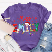 Custom Snowflake Holiday T-Shirt, Personalized Christmas Lights Teacher Shirt, Festive Classroom Graphic Tee, Teacher Xmas Present
