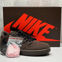 Low Top Sneakers, Brown Colorway, Reverse Hook Design, Lace Up Design, Casual Gift for Sneaker Fans