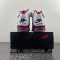 High Top Sneakers, White Black Red Colorway, Leather Footwear, Lace Up Design, Casual Gift for Sneaker Fans
