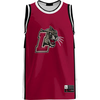 Lafayette College Leopards Lightweight Basketball Jersey - Maroon