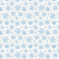 Watercolor Winter Gift Wrap Roll, Snowflake Wrapping Paper, Icy Blue Holiday Wrapping Paper, Christmas Snowflake Gift Wrap Paper
