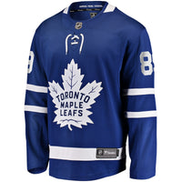 Toronto Maple Leafs Nicholas Robertson Blue Home Premier Breakaway Player Jersey