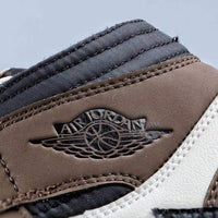 Sneakers, Brown White Black Colorway, Reverse Hook Design, Lace Up Design, Casual Gift for Sneaker Fans