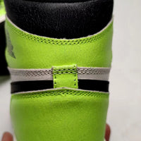 Sneakers, Neon Green Colorway, Lace Up Design, Casual Gift for Sneaker Fans