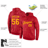 Personalized Name Number Sweatshirt, Custom Christmas Sports Hoodie, Holiday Team Pullover Hoodie, Festive Game Day Hoodie, Xmas Fan Present