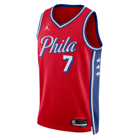 hiladelphia 76ers Statement Edition Swingman Jersey - Red - Jaylen Brown